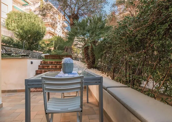Ariston & Casino - Con Giardino E Garage Apartmán Sanremo